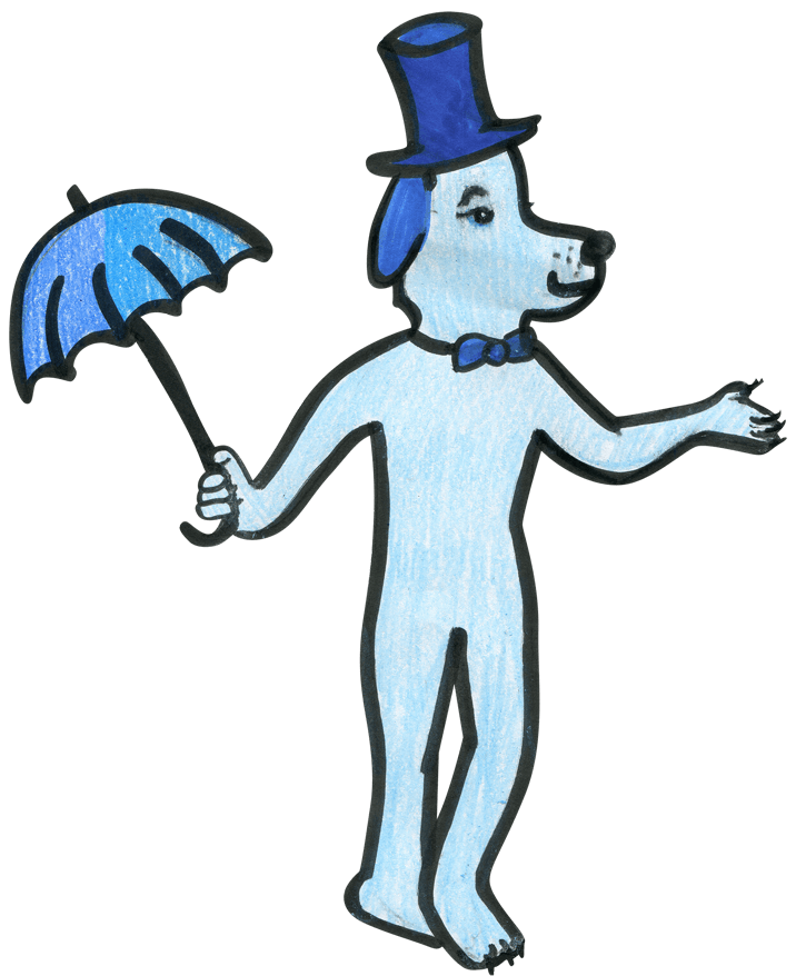 blue-dog-tall